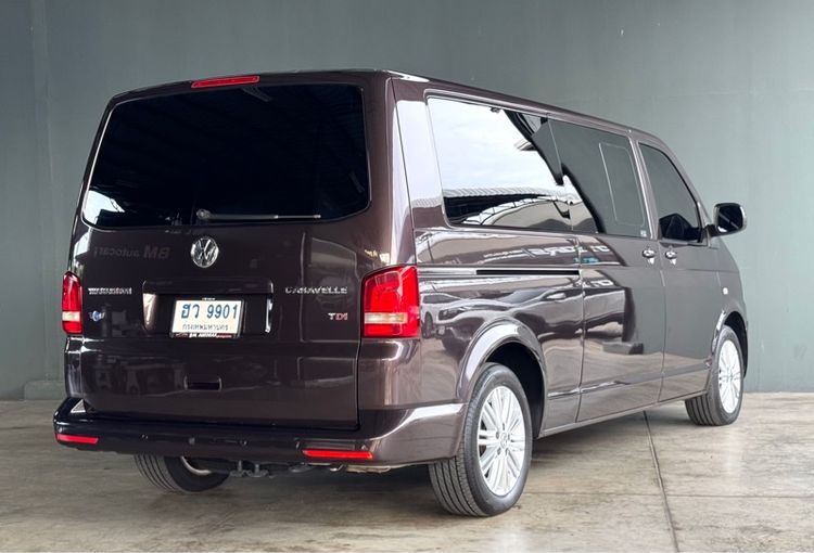 Volkswagen Caravelle 2016 2.0 TDi Utility-car ดีเซล ไม่ติดแก๊ส เกียร์อัตโนมัติ น้ำตาล รูปที่ 4