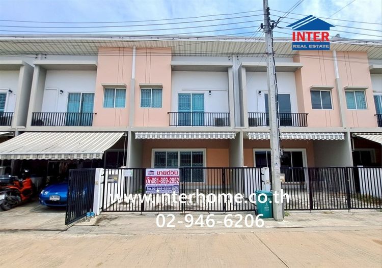 ทาวน์เฮ้าส์ 2 ชั้น 29.6 ตร.ว. หมู่บ้านพลีโน่ รัตนาธิเบศร์ -ชัยพฤกษ์ ถนนรัตนาธิเบศร์ ถนนบางกรวย-ไทรน้อย บางบัวทอง นนทบุรี