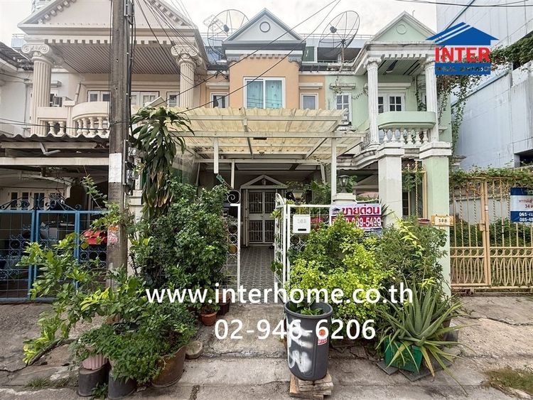 ทาวน์เฮ้าส์ 2 ชั้น 18 ตร.ว. หมู่บ้านเอเวอร์กรีนวิลล์ บางนา-ตราด ซอยบางนา-ตราด56 ถนนบางนา-ตราด ถนนสุขุมวิท เขตพระโขนง กรุงเทพมหานคร