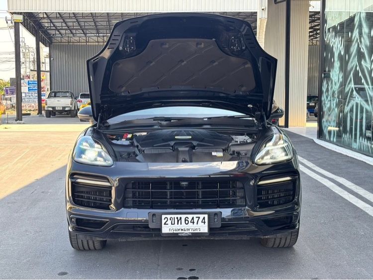 Porsche Cayenne 2021 3.0 E-Hybrid 4WD Utility-car ปลั๊กอินไฮบริด (PHEV) ไม่ติดแก๊ส เกียร์อัตโนมัติ ดำ รูปที่ 4