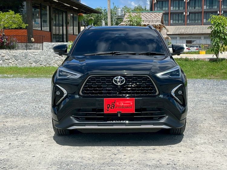 Toyota Yaris Cross 2023 1.5 HEV Premium Luxury Sedan เบนซิน ไม่ติดแก๊ส เกียร์อัตโนมัติ ดำ รูปที่ 3
