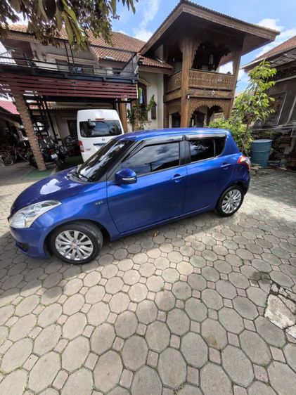 Suzuki Swift 2013 1.2 GLX Sedan เบนซิน ไม่ติดแก๊ส เกียร์อัตโนมัติ น้ำเงิน รูปที่ 3