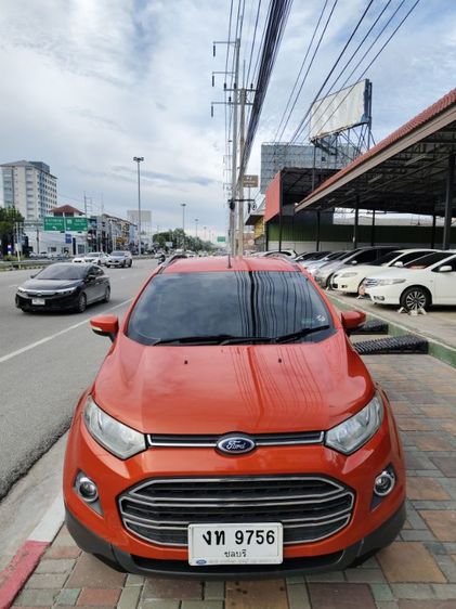 Ford Ecosport 2014 1.5 Titanium Van เบนซิน ไม่ติดแก๊ส เกียร์อัตโนมัติ ส้ม รูปที่ 4