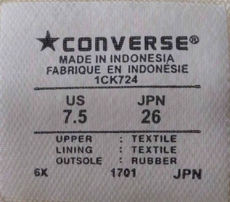 JACK PURCELL US WHITE JAPAN EDITION (RARE) รูปที่ 8