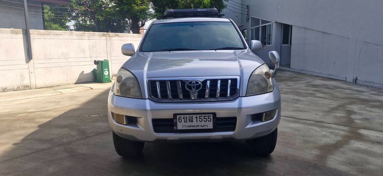 Toyota Land Cruiser Prado 2004 3.4 TZ 4WD Sedan เบนซิน ไม่ติดแก๊ส เกียร์อัตโนมัติ เทา