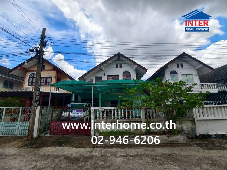 บ้านเดี่ยว 2 ชั้น 40.5 ตร.ว. หมู่บ้านสินทรัพย์นคร ซอยเทพรักษ์20 ถนนเทพรักษ์ ถนนพหลโยธิน เขตบางเขน กรุงเทพมหานคร