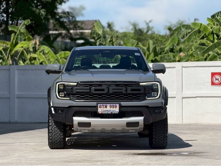 Ford Ranger 2022 Raptor 3.0 4WD Pickup เบนซิน ไม่ติดแก๊ส เกียร์อัตโนมัติ เทา รูปที่ 2