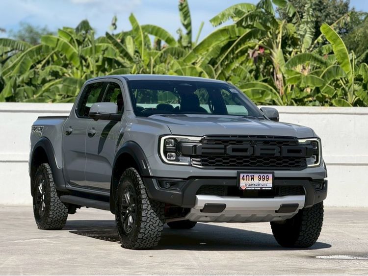 รถ Ford Ranger Raptor 3.0 4WD สี เทา
