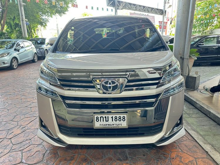 Toyota Vellfire 2018 2.5 V Van เบนซิน ไม่ติดแก๊ส เกียร์อัตโนมัติ เทา รูปที่ 2