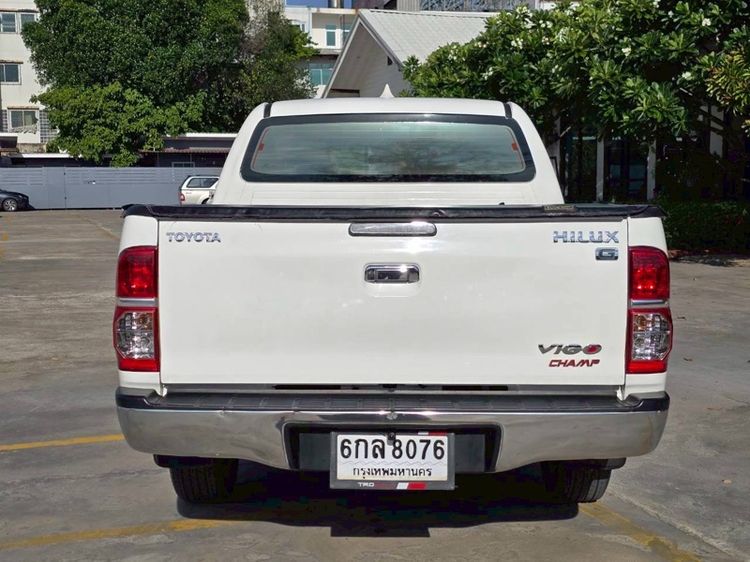 Toyota Hilux Vigo 2012 ดีเซล เกียร์อัตโนมัติ ขาว รูปที่ 4
