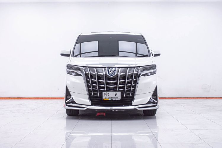 Toyota Alphard 2020 2.5 HV X 4WD Utility-car ไฮบริด ไม่ติดแก๊ส เกียร์อัตโนมัติ ขาว รูปที่ 4