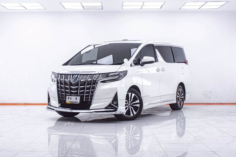 รถ Toyota Alphard 2.5 HV X 4WD สี ขาว