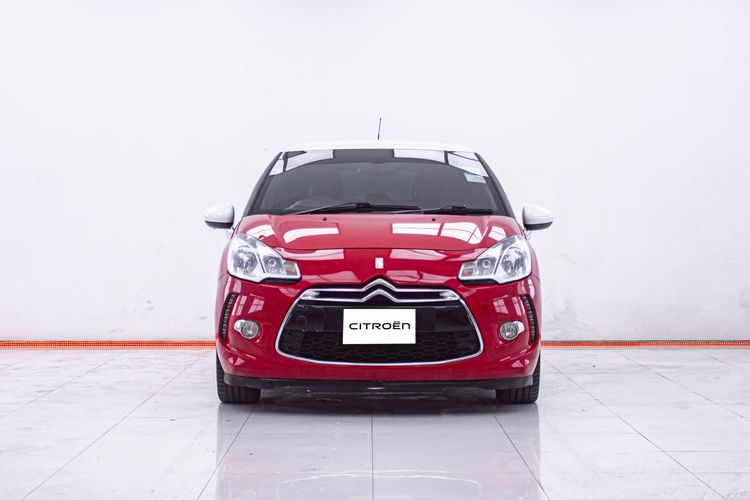 Citroen DS3 2012 1.6 So Chic Sedan เบนซิน ไม่ติดแก๊ส เกียร์อัตโนมัติ แดง รูปที่ 4