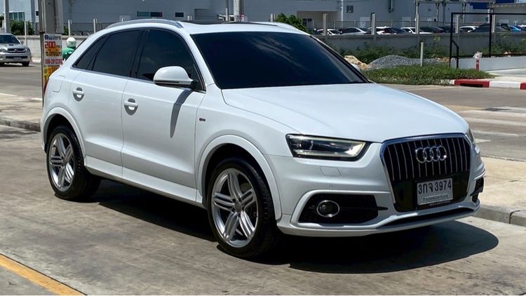 Audi Audi Q3  2014 2.0 TFSI AWD Utility-car เบนซิน ไม่ติดแก๊ส เกียร์อัตโนมัติ ขาว รูปที่ 4