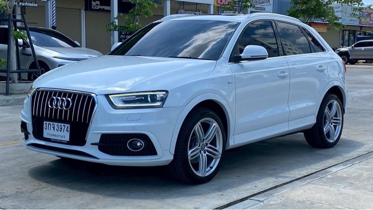 Audi Audi Q3  2014 2.0 TFSI AWD Utility-car เบนซิน ไม่ติดแก๊ส เกียร์อัตโนมัติ ขาว รูปที่ 2