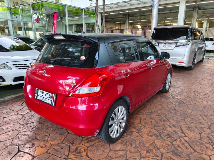 Suzuki Swift 2015 1.2 RX Sedan เบนซิน ไม่ติดแก๊ส เกียร์อัตโนมัติ แดง รูปที่ 4