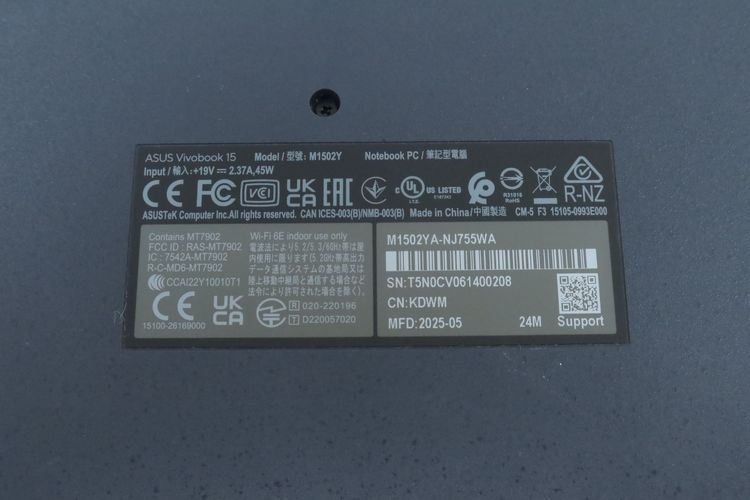 ASUS VIVOBOOK 15 Ryzen 7 5825U RAM16.512GB รูปที่ 11