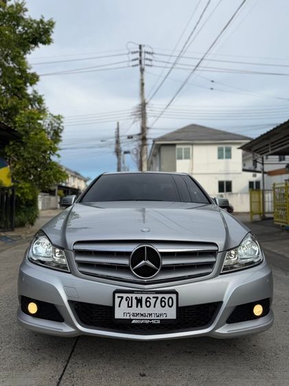 Mercedes-Benz C-Class 2012 C200 CGI Sedan เบนซิน ไม่ติดแก๊ส เกียร์อัตโนมัติ บรอนซ์เงิน รูปที่ 4