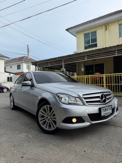 Mercedes-Benz C-Class 2012 C200 CGI Sedan เบนซิน ไม่ติดแก๊ส เกียร์อัตโนมัติ บรอนซ์เงิน รูปที่ 3