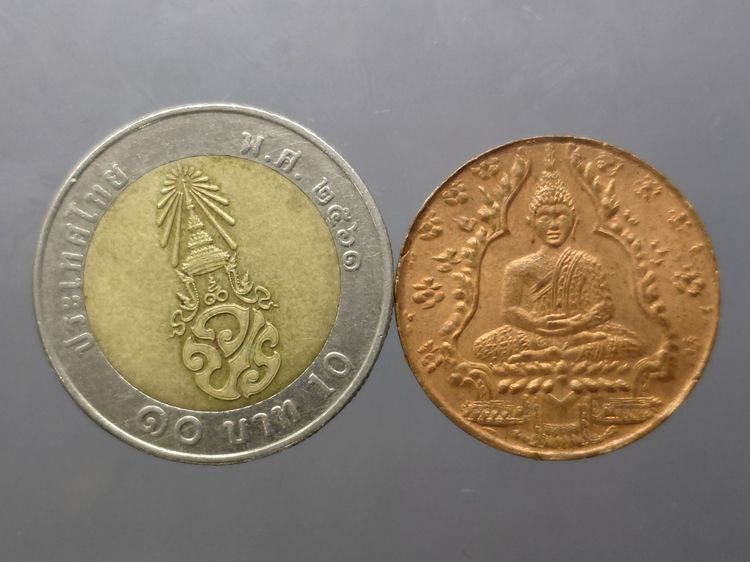 เหรียญพระแก้วมรกต เนื้อทองแดง รุ่นฉลองกรุง 150 ปี วัดพระศรีๆ รุ่นแรก รัชกาลที่7 สร้าง พ.ศ.2475 รูปที่ 6