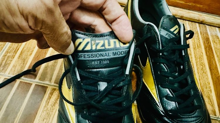 ผู้ชาย ดำ รองเท้าฟุตบอล Mizuno Morelia II Pro 
