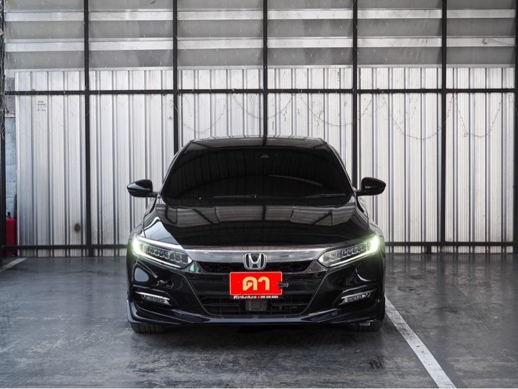 Honda Accord 2021 2.0 Hybrid Tech i-VTEC Sedan ไฮบริด ไม่ติดแก๊ส เกียร์อัตโนมัติ ดำ รูปที่ 3