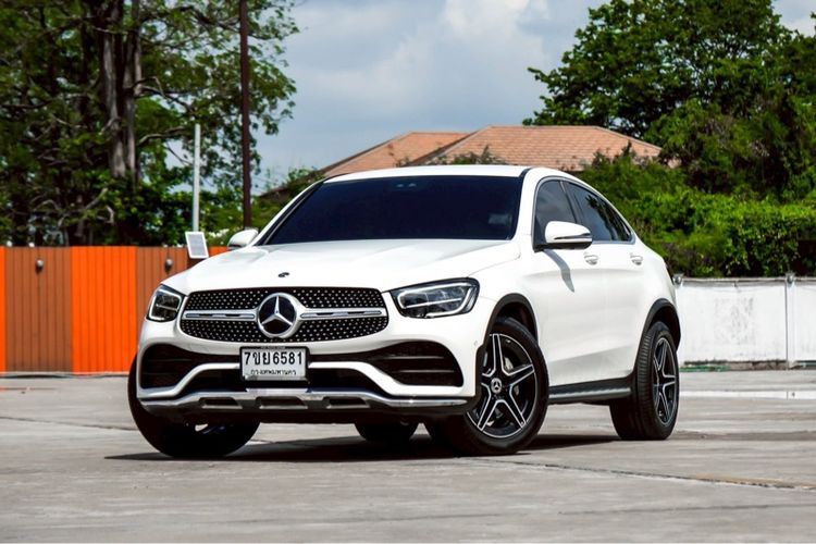 Mercedes-Benz GLC-Class 2020 GLC220d Utility-car ดีเซล ไม่ติดแก๊ส เกียร์อัตโนมัติ ขาว รูปที่ 2