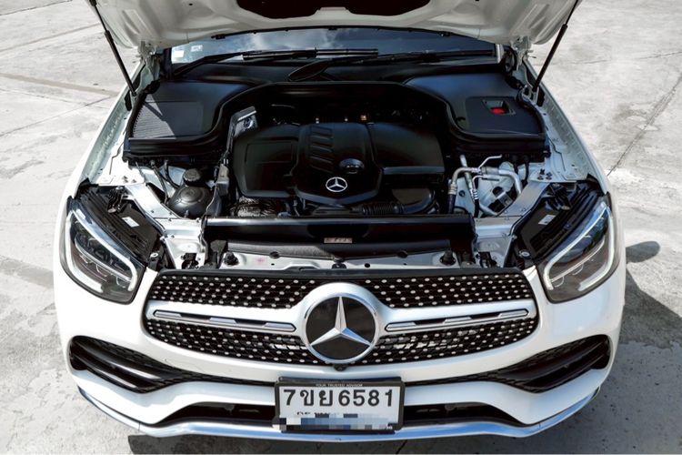 Mercedes-Benz GLC-Class 2020 GLC220d Utility-car ดีเซล ไม่ติดแก๊ส เกียร์อัตโนมัติ ขาว รูปที่ 4