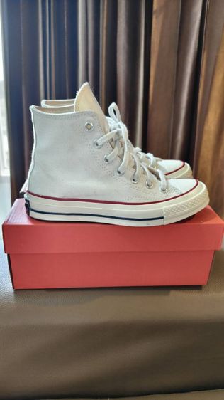 ขาว ผ้าใบ รองเท้าผ้าใบ UK 4 | EU 36 2/3 | US 5.5 Converse All Star 70Hi-White