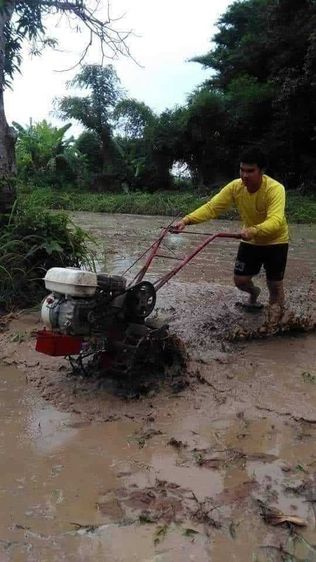 ขายร้อนเงิน โครงรถไถเดินตามมินิ+ผาน สภาพดีใช้งานแค่ปีเดียว รูปที่ 17