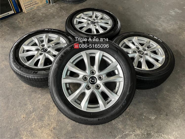 อื่นๆ อะลูมิเนียมอัลลอย 16" ✨ล้อแม็กพร้อมยาง✨5รู114 Mazda 3 Skyactiv ขอบ 16