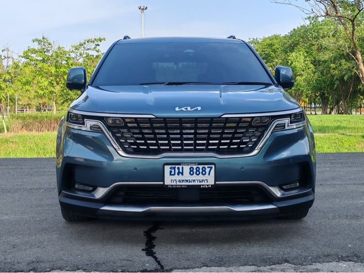Kia Grand Carnival 2022 2.2 SXL Van ดีเซล ไม่ติดแก๊ส เกียร์อัตโนมัติ เทา รูปที่ 2