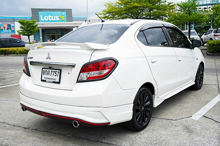 Mitsubishi Attrage 2019 1.2 GLS LTD Sedan เบนซิน ไม่ติดแก๊ส เกียร์อัตโนมัติ ขาว รูปที่ 4