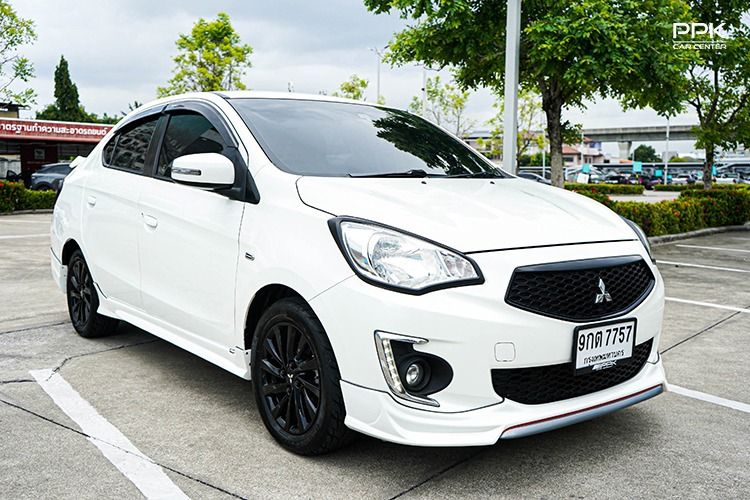 Mitsubishi Attrage 2019 1.2 GLS LTD Sedan เบนซิน ไม่ติดแก๊ส เกียร์อัตโนมัติ ขาว รูปที่ 3