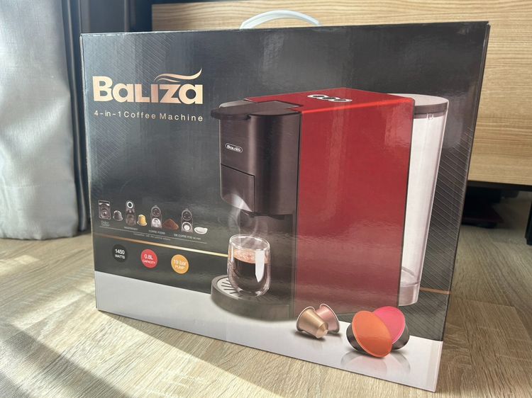 เครื่องชงกาแฟอัตโนมัติ 4 in 1 