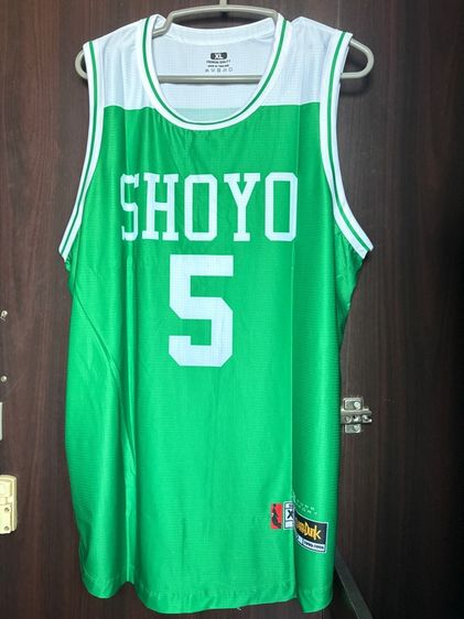 ไม่ระบุ เสื้อเจอร์ซีย์ เสื้อบาสเกตบอล Slam Dunk SHOYO เขียว (ใหม่)