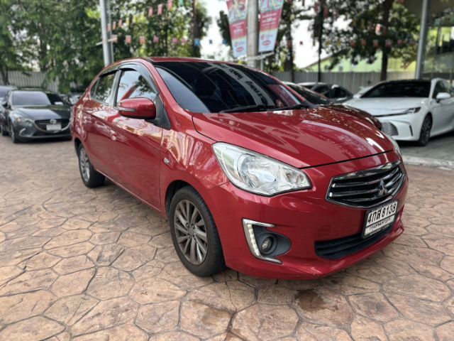 รถ Mitsubishi Attrage 1.2 GLS Limited สี แดง