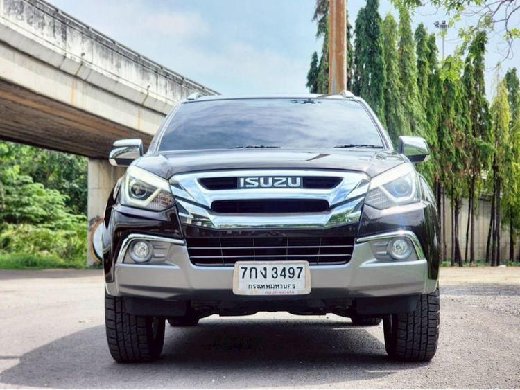 Isuzu MU-X 2019 1.9 Elegant 2WD Utility-car ดีเซล ไม่ติดแก๊ส เกียร์อัตโนมัติ ดำ รูปที่ 2