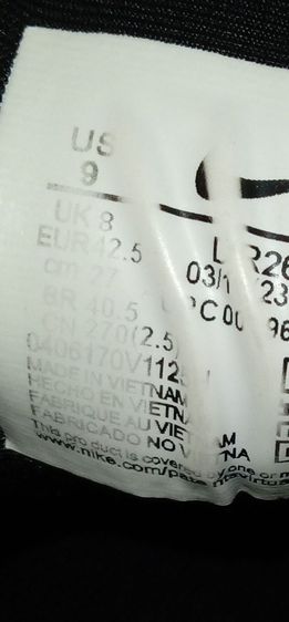 ขายรองเท้า(NIKE)แท้เบอร์42ยาว27cm รูปที่ 6