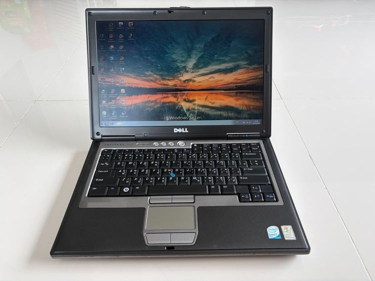 วินโดว์ 2 กิกะไบต์ VGA ไม่ใช่ Dell latitude D620 Core2 T5500 1.6GHz RAM 2 GB HD 80 GB จอ 14 นิ้ว