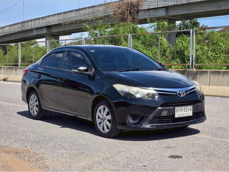 Toyota Vios 2014 1.5 G Sedan เบนซิน ไม่ติดแก๊ส เกียร์อัตโนมัติ ดำ รูปที่ 2