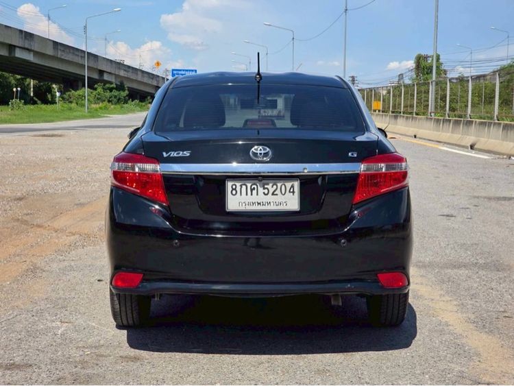 Toyota Vios 2014 1.5 G Sedan เบนซิน ไม่ติดแก๊ส เกียร์อัตโนมัติ ดำ รูปที่ 4
