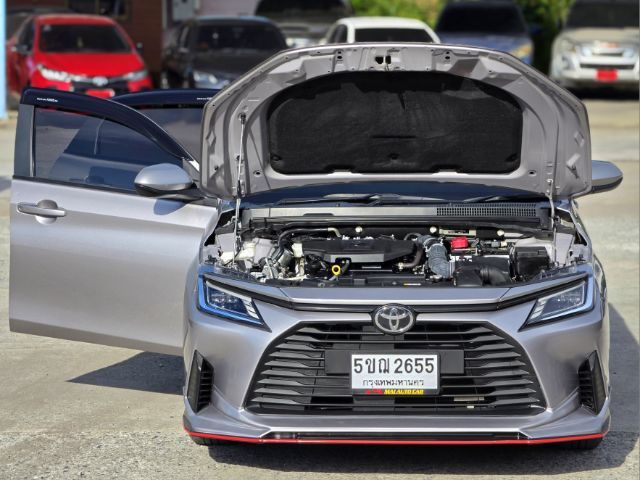 Toyota Yaris ATIV 2024 1.2 Sport Play Limited Edition Sedan เบนซิน ไม่ติดแก๊ส เกียร์อัตโนมัติ เทา รูปที่ 4
