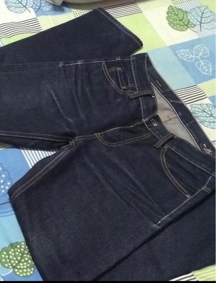 กางเกงยีน MC 18oz รินแดง เอว 33 ขาย 2200 บาท รับของจรัญสนิทวงศ์35 รูปที่ 2