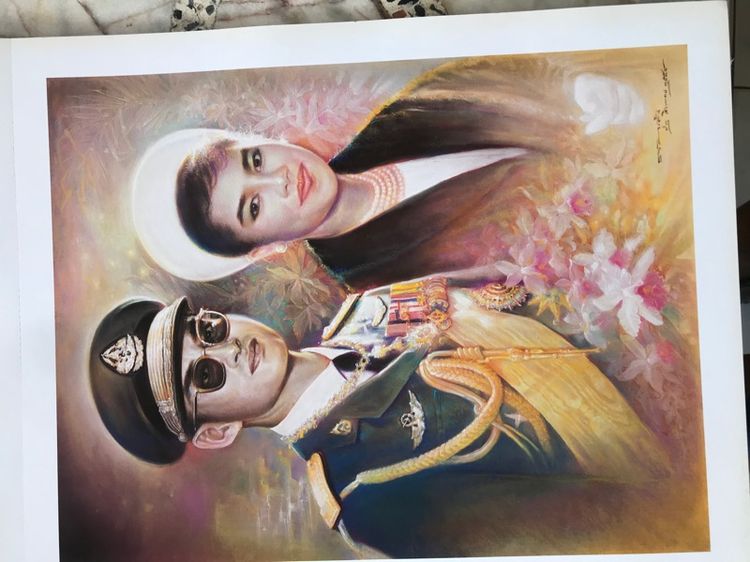 ภาพวาด พระฉายาลักษณ์ สมเด็จพระนางเจ้า งดงาม รูปที่ 3