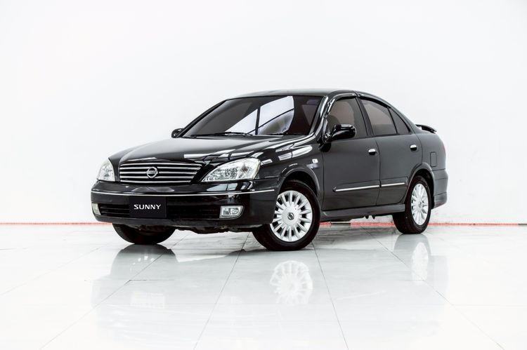 รถ Nissan Sunny 1.6 GL Neo สี ดำ