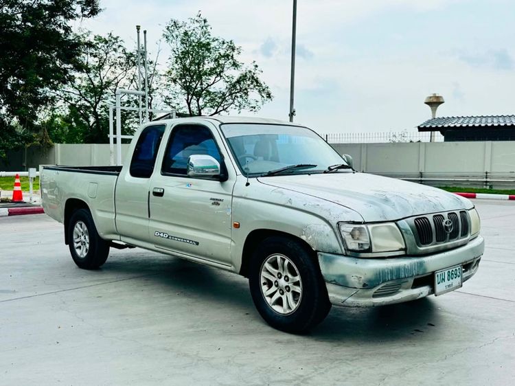 Toyota Hilux Tiger D4D 2003 รุ่นย่อยอื่นๆ Pickup ดีเซล ไม่ติดแก๊ส เกียร์ธรรมดา เทา รูปที่ 2