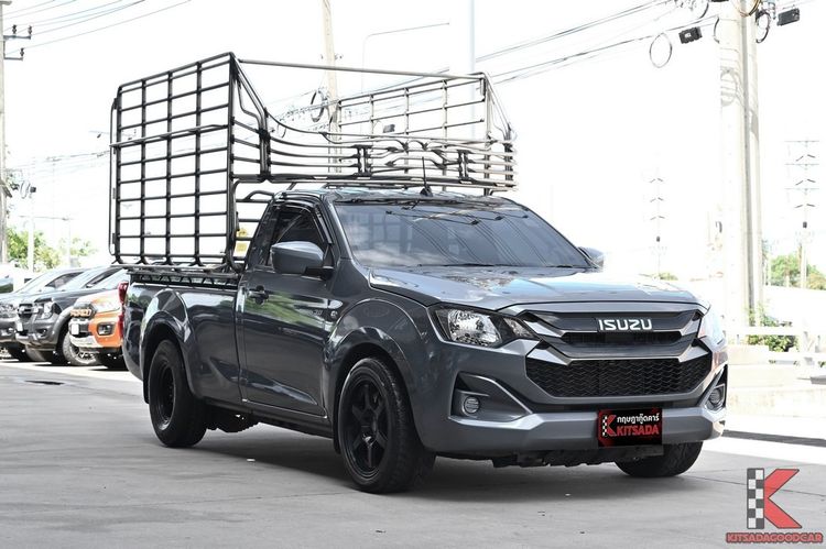 Isuzu D-MAX 2024 1.9 S Pickup ดีเซล ไม่ติดแก๊ส เกียร์ธรรมดา เทา