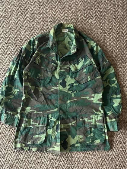 เขียว EU 44.5 แขนยาว เสื้อแจ็คเก็ต | เสื้อคลุม Jungle jacket 