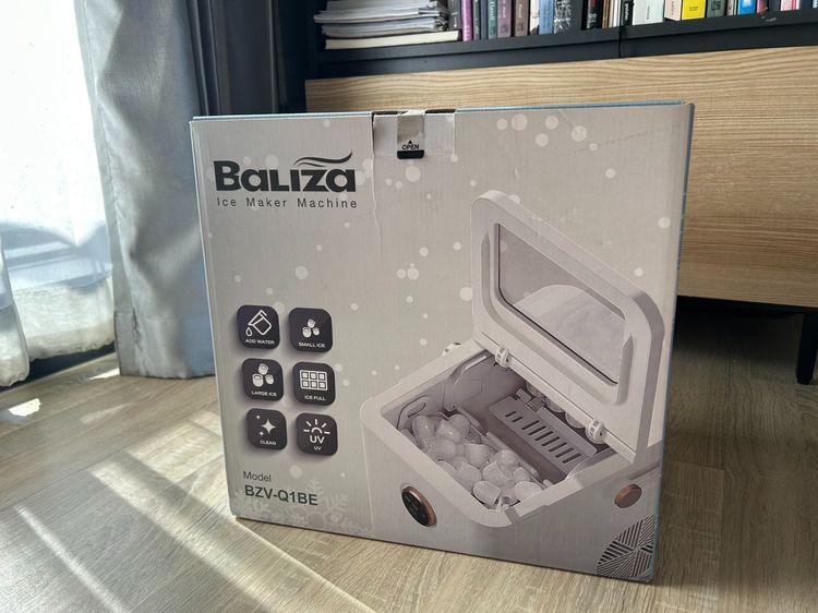 เครื่องทำน้ำแข็งอัตโนมัติ ยี่ห้อ Baliza รุ่น BZV-Q1 รูปที่ 3